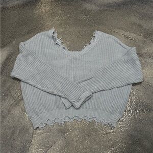 Jessica Simpson crop sweater